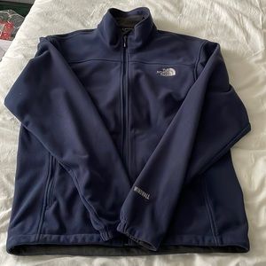 Navy North Face Windwall Fleecw